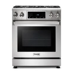Thor 30 Inch Tilt Panel Professional Gas Range