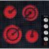 Miele KM 5621 240V - Electric Cooktop With Four Cooking Zones And Direct Rotary Dial Controls For Maximum Convenience.