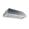 Best 43.4375-inch Built In Power Pack Range Hood, Stainless Steel, Choice Of External Blowers Sold Separately (PK22 Series)