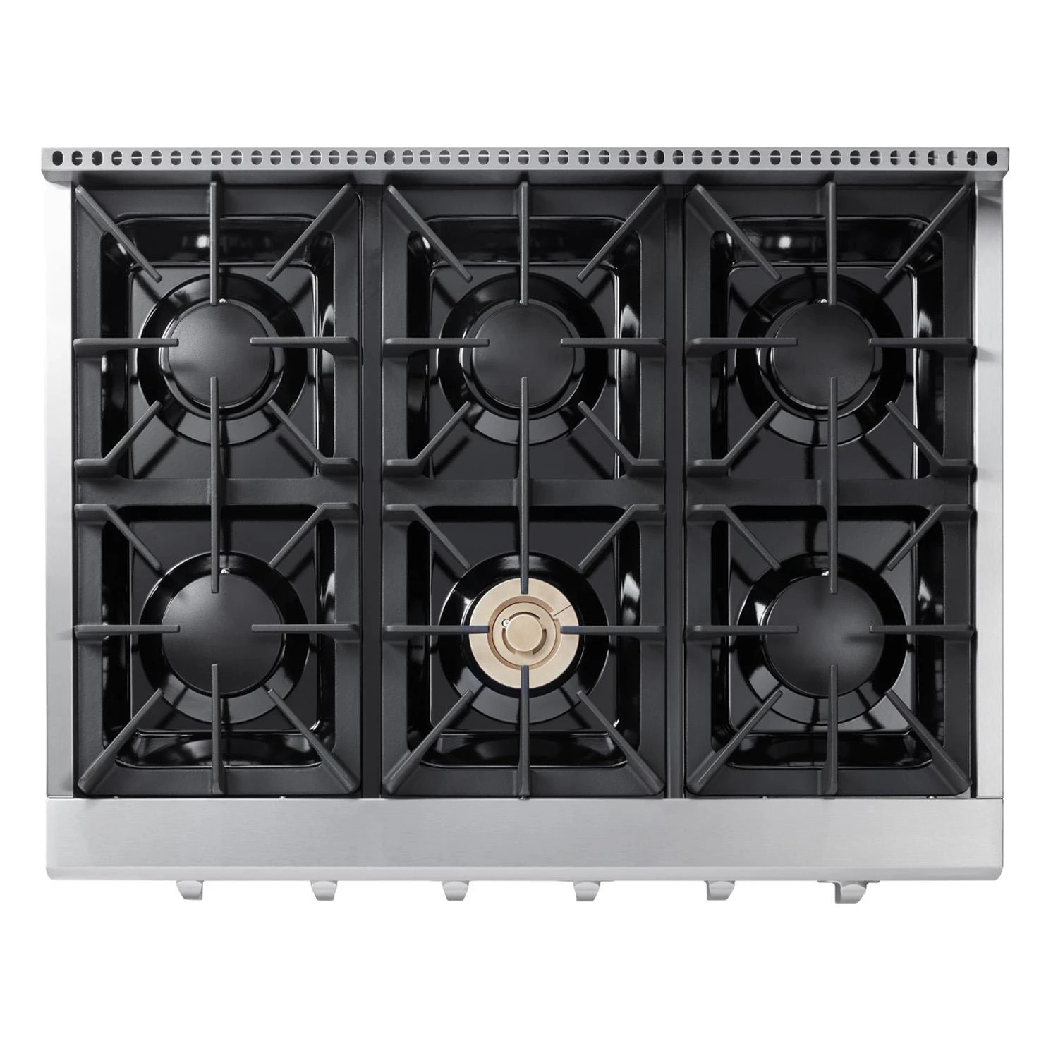 Thor 36 Inch Professional Gas Rangetop In Stainless Steel 2 Thor 36 Inch Professional Gas Rangetop In Stainless Steel - Image 2