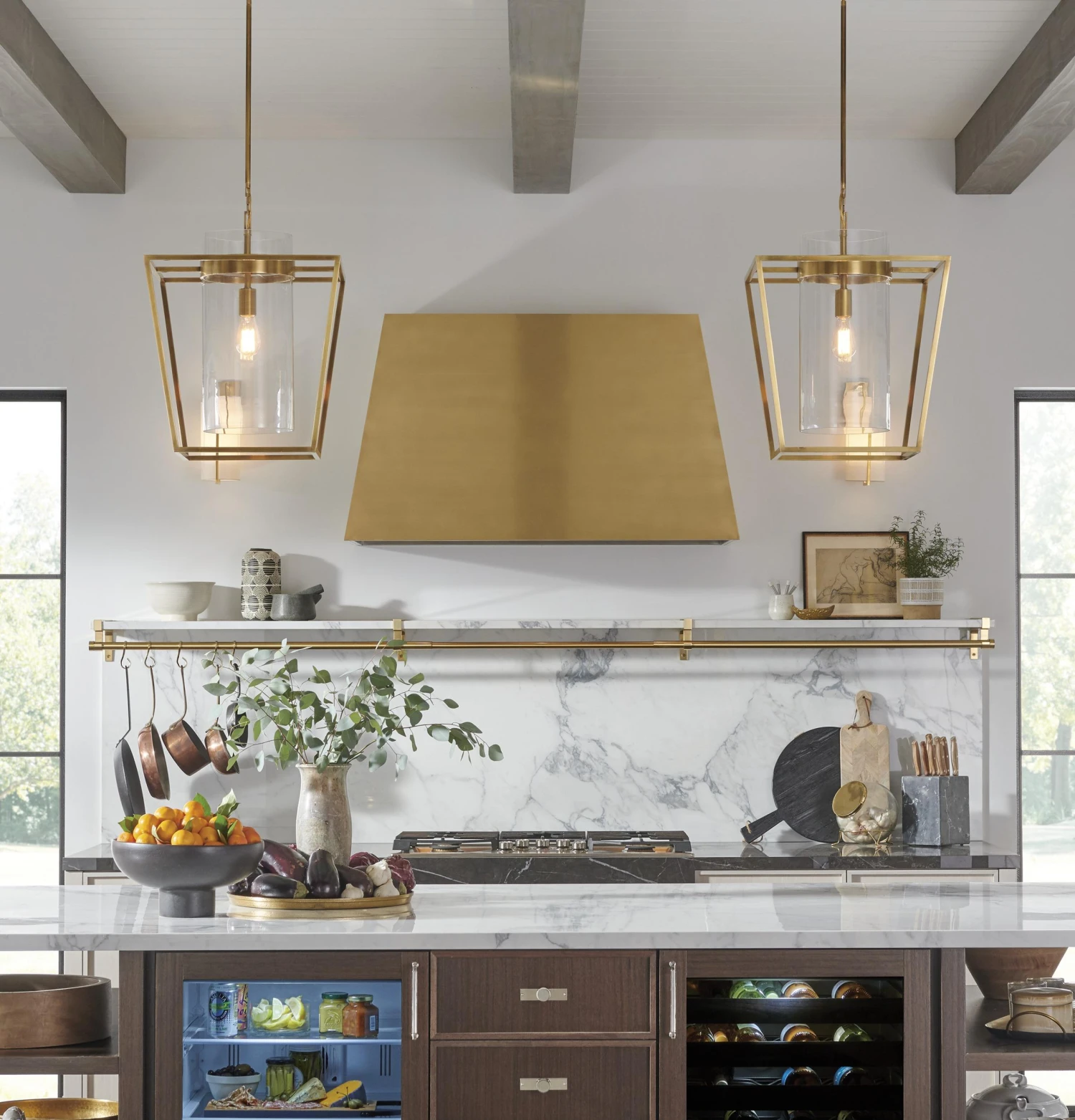 Monogram Monogram 48" Custom Brass Hood 4 Monogram Monogram 48" Custom Brass Hood - Image 4