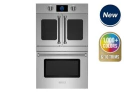 Bluestar 30" Double Electric Wall Oven With French & Drop Down Doors