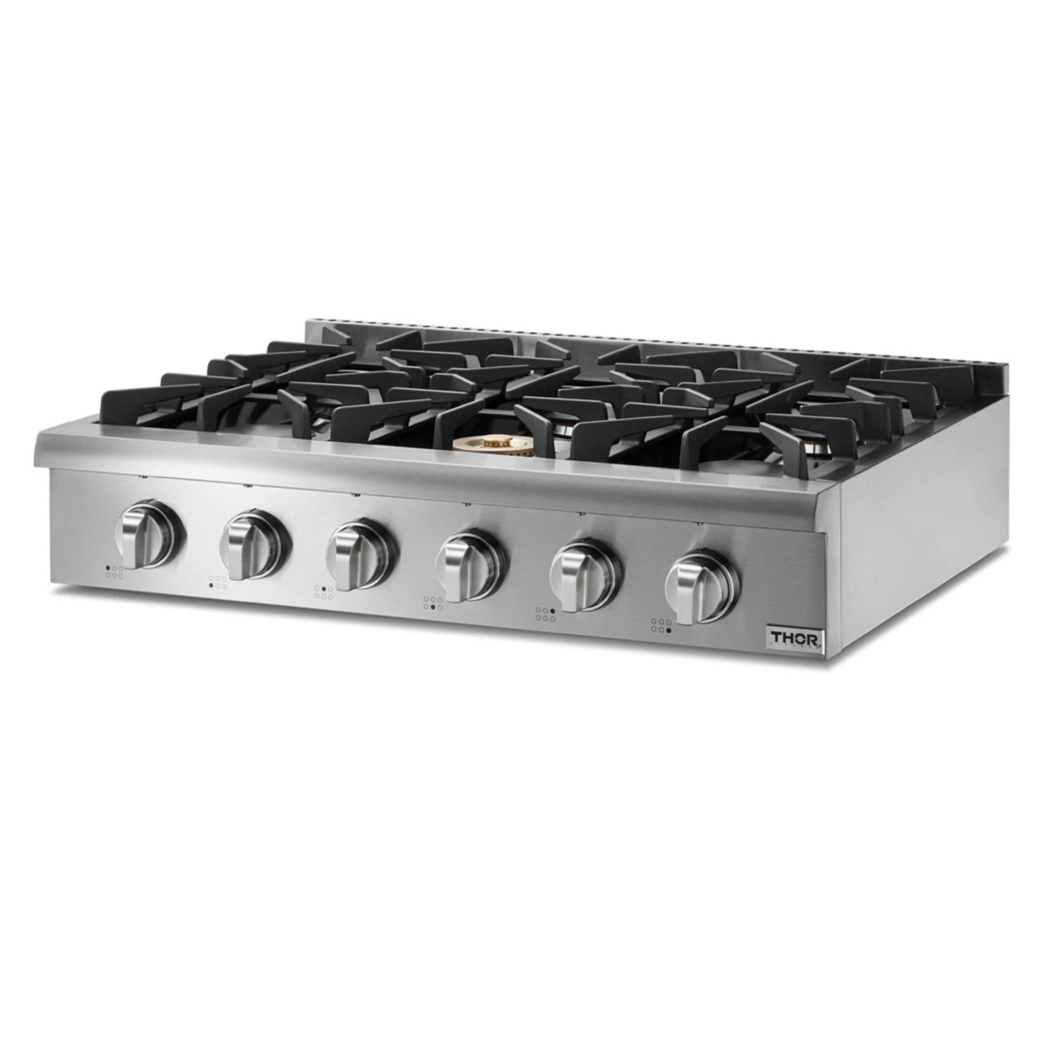 Thor 36 Inch Professional Gas Rangetop In Stainless Steel 1 Thor 36 Inch Professional Gas Rangetop In Stainless Steel