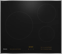 Miele KM 7720 FR - Induction Cooktop With 3 Round Cooking Zones