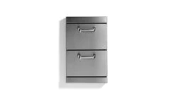 Lynx Utility Drawers - Two Full Standard Drawers W/ 5" Offset Handles
