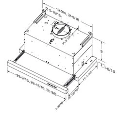 Broan Broan® Elite 30-inch Slide-out Range Hood, 400 Max Blower CFM, Stainless Steel 11 Broan Broan® Elite 30-inch Slide-out Range Hood, 400 Max Blower CFM, Stainless Steel -Kitchen Utensils Store mectocmaddsv 1