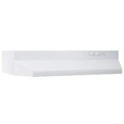 Broan Broan® 24-Inch Ducted Under-Cabinet Range Hood W/ Easy Install System, 210 Max Blower CFM, White