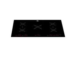 Bertazzoni 36 5 Induction Zones Cooktop Nero