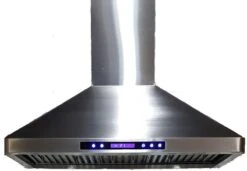 Verona 36" Stainless Steel Chimney Range Hood
