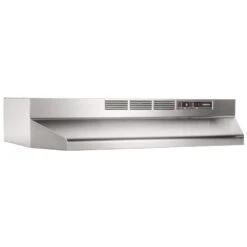 Broan Broan® 30-Inch Ductless Under-Cabinet Range Hood, Stainless Steel