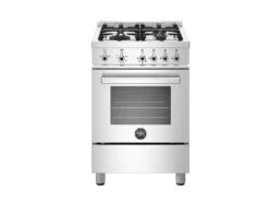 Bertazzoni 24 Inch All Gas Range, 4 Burners Stainless Steel
