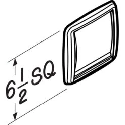 Broan Broan-NuTone® Wall Vent Kit, 3" Or 4" Round Duct -Kitchen Utensils Store mepnynuviwoo