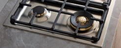 Bertazzoni 30 Drop-in Gas Cooktop 4 Brass Burners Stainless Steel -Kitchen Utensils Store meywlonnytqx