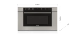 Wolf 30" M Series Transitional Drop-Down Door Microwave Oven -Kitchen Utensils Store rdtrotcfhbls